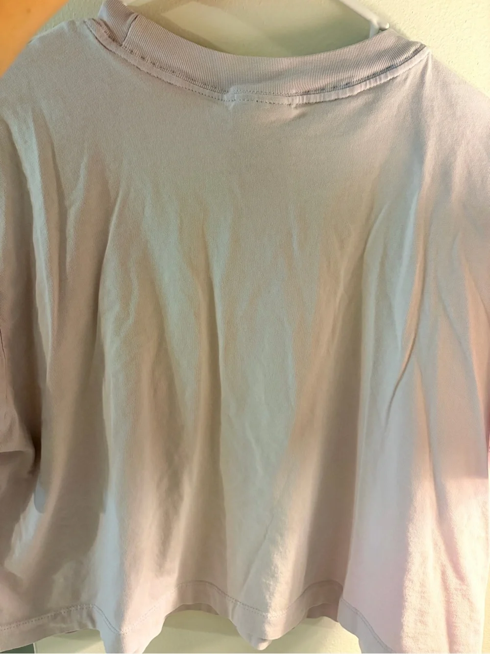 Nike logo crop tee